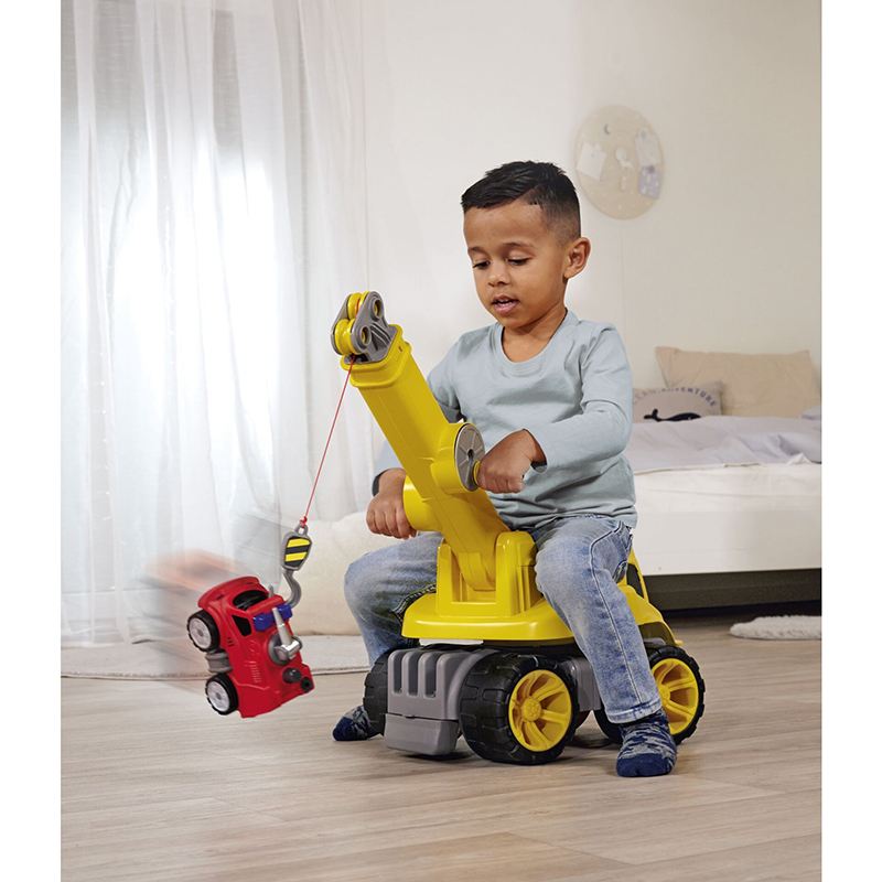 Big Correpasillos Camión Grúa Power Worker - Imagen 1