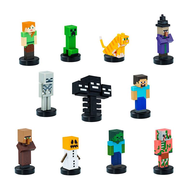 Minecraft Pack Figura Zombie con Sello - Imagen 1