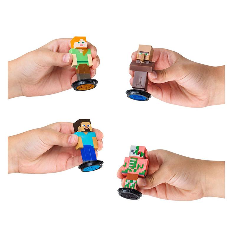 Minecraft Pack Figura Zombie con Sello - Imagen 2