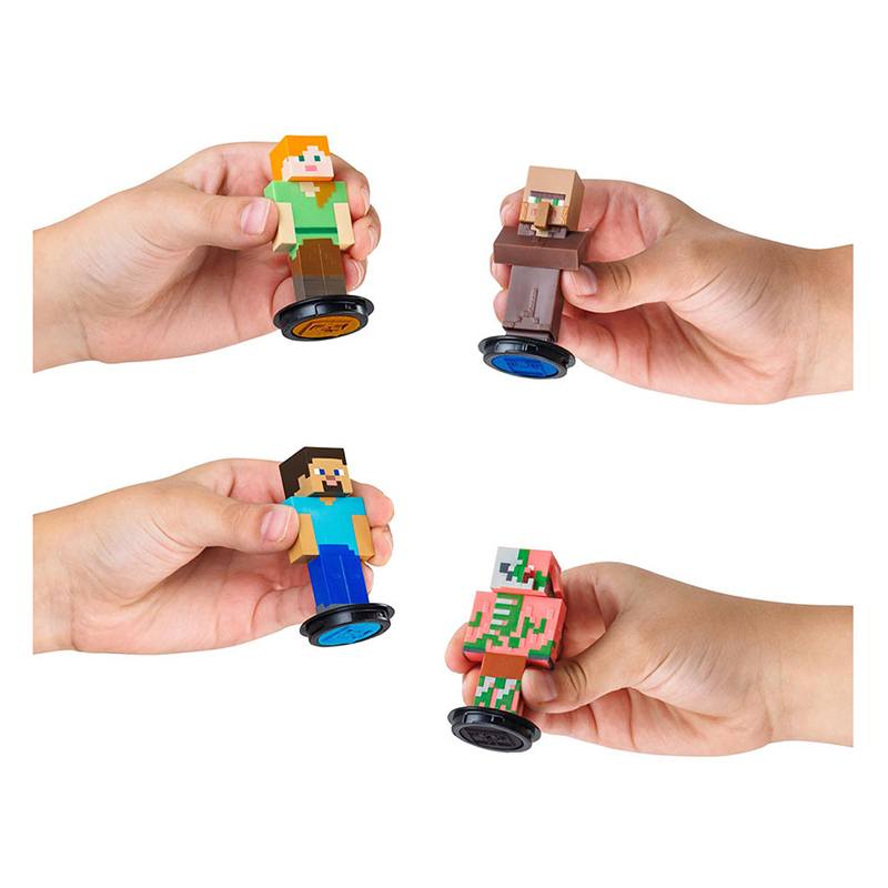 Minecraft Pack Figura Creeper con Sello - Imagen 2