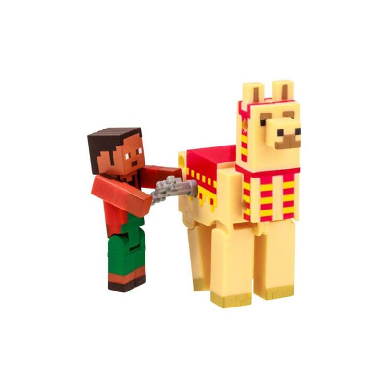 Minecraft Figura Noor y Llama con Movimiento - Imagen 1
