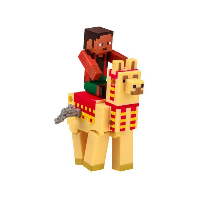 Minecraft Figura Noor y Llama con Movimiento - Imagen 2