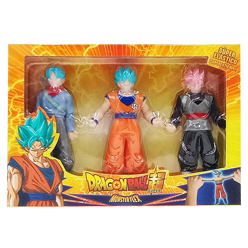Monsterflex Dragon Ball Pack 3 Goku Black - Imagen 2
