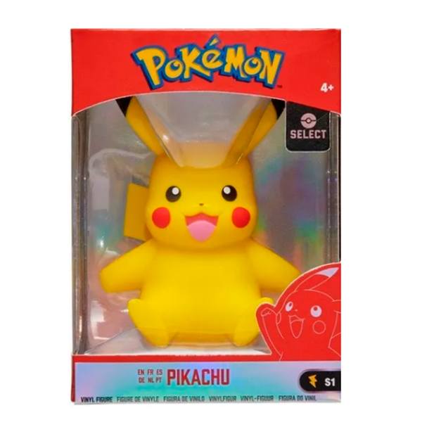 Pokémon Pikachu Figura de Vinil 10cm - Imagem 1