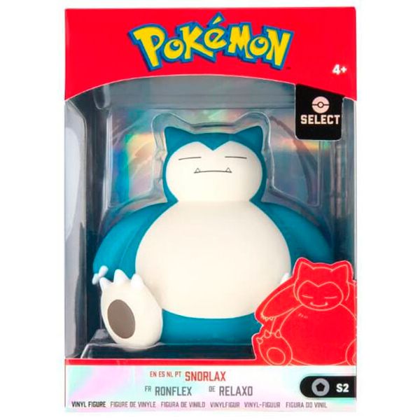 Pokémon Figura Vinilo Snorlax 10cm - Imagen 1
