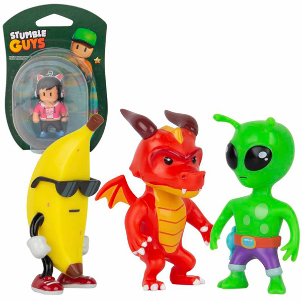 Stumble Guys Figura Gina 6cm - Imagen 1