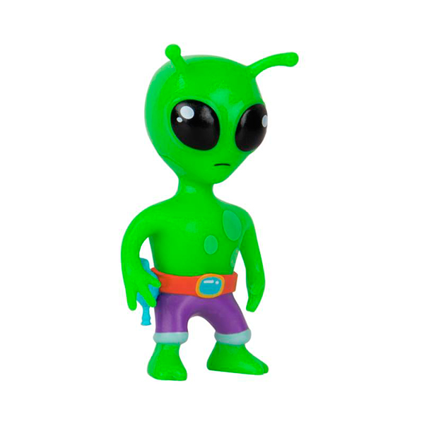 Stumble Guys Figura Green Alien 6cm - Imagem 1