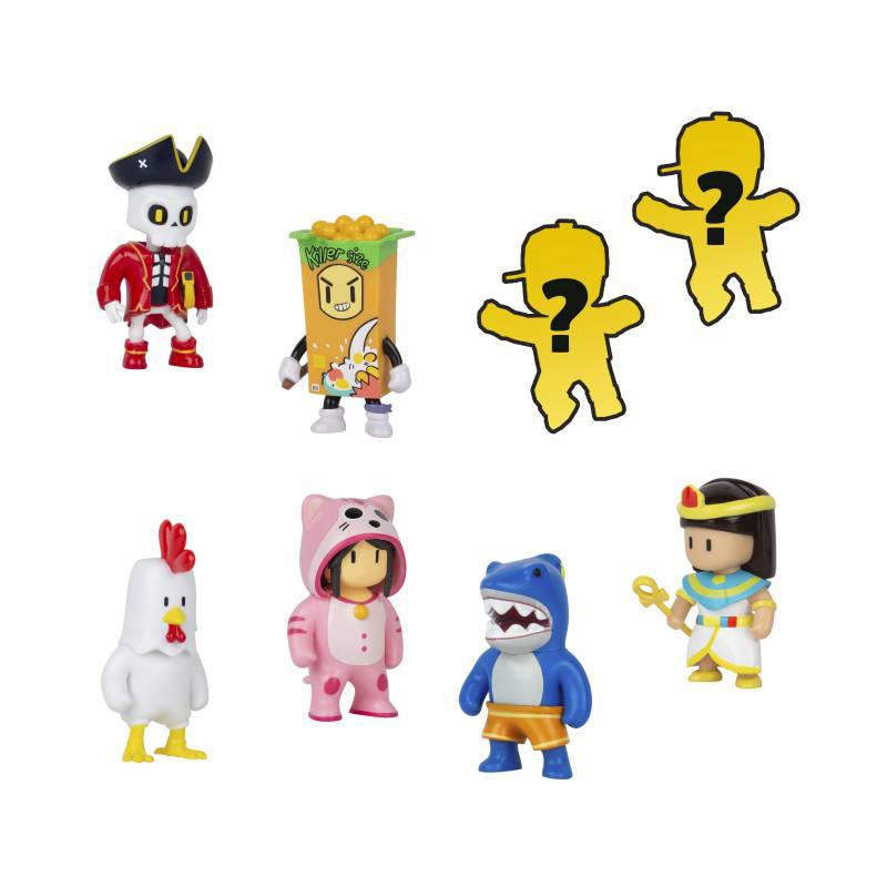 Sumble Guys Pack 8 Figuras - Chicken - Imagen 1