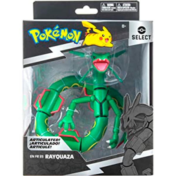 Pokémon Articulado Figura Rayquaza 15cm - Imagem 2