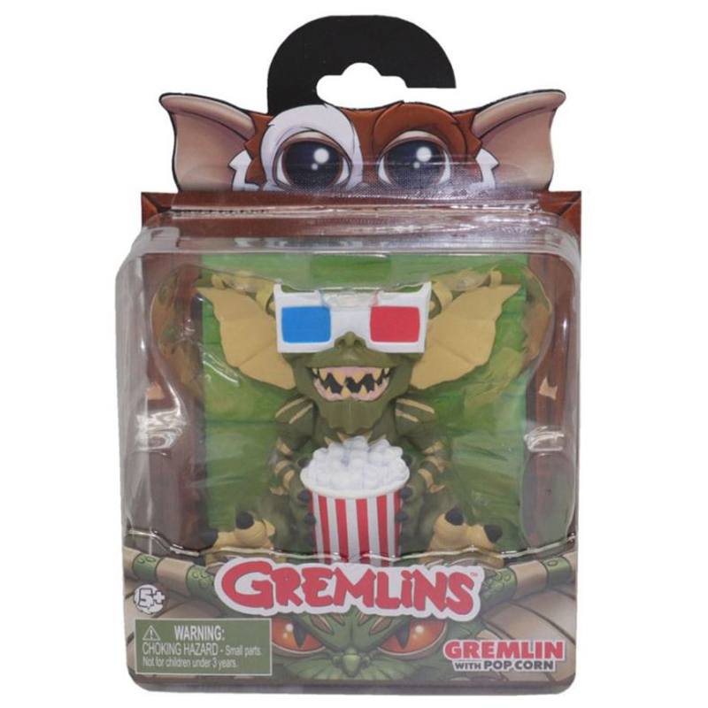 Figura Gremlin com Pipocas 10cm