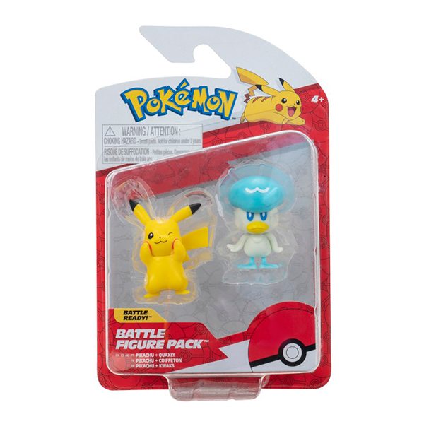 Pokémon Pack Pikachu e Quaxly Geração IX - Imagem 1