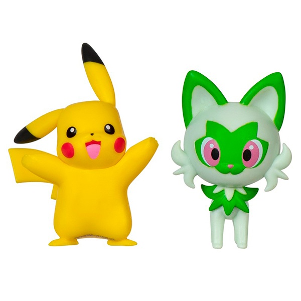 Pokémon Pack Pikachu e Sprigatito Geração IX - Imagem 1