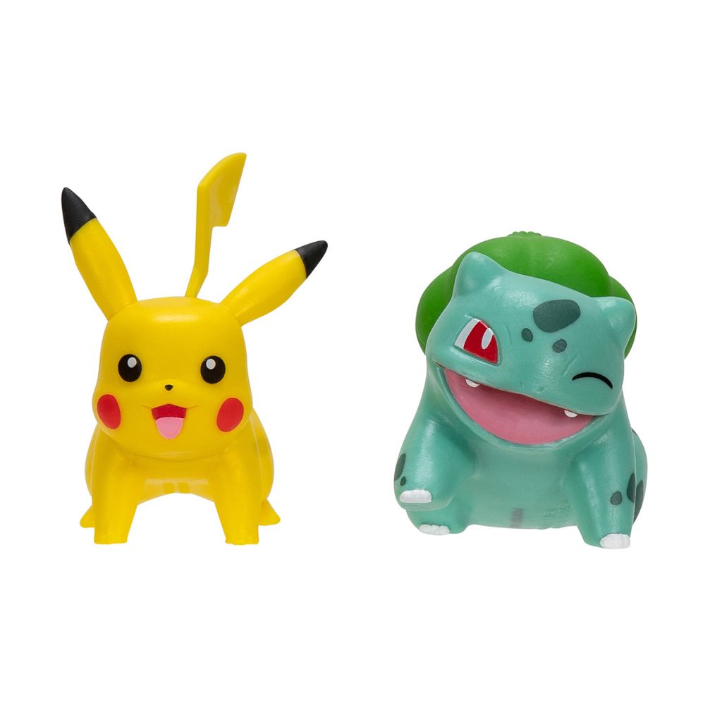 Pokémon Pack Doble Pikachu e Bulbasur - Imagem 1
