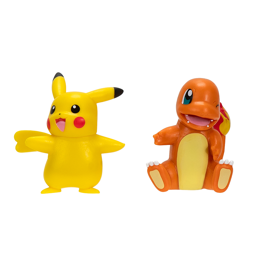 Pokémon Pack Doble Pikachu y Charmander - Imagen 1