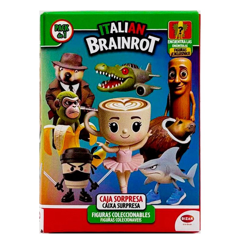 Italian Brainrot - Pack Individual Figura Sorpresa