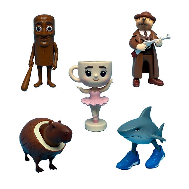 Italian Brainrot - Pack 5 Figuras 5cm