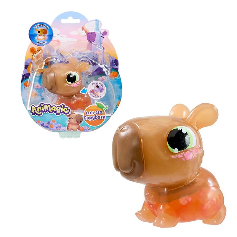 Animagic Let's Go Capibara Marrón