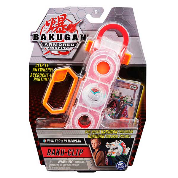 Bakugan Baku-clip S2 Howlkor x Ramparian - Imagen 1