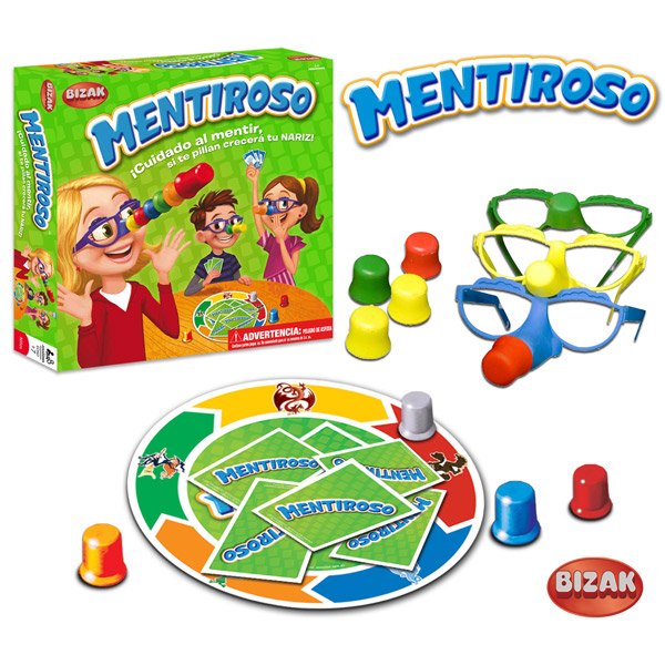 Jogo de Tabuleiro Concentra Mentiroso