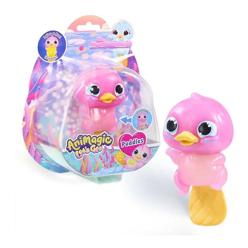 Animagic Let's Go Ornitorrinco Rosa