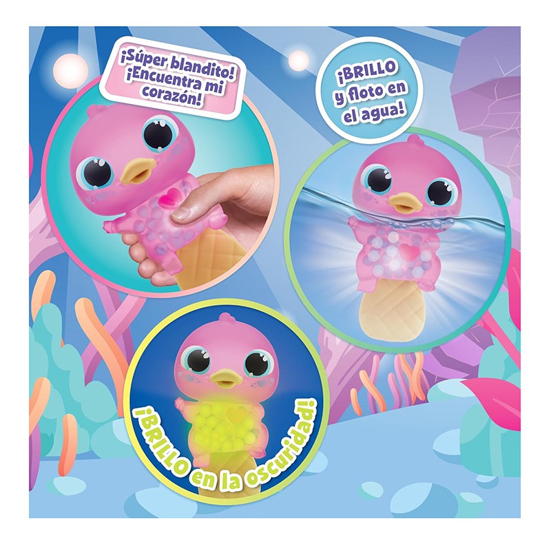 Animagic Let's Go Ornitorrinco Rosa - Imagen 4