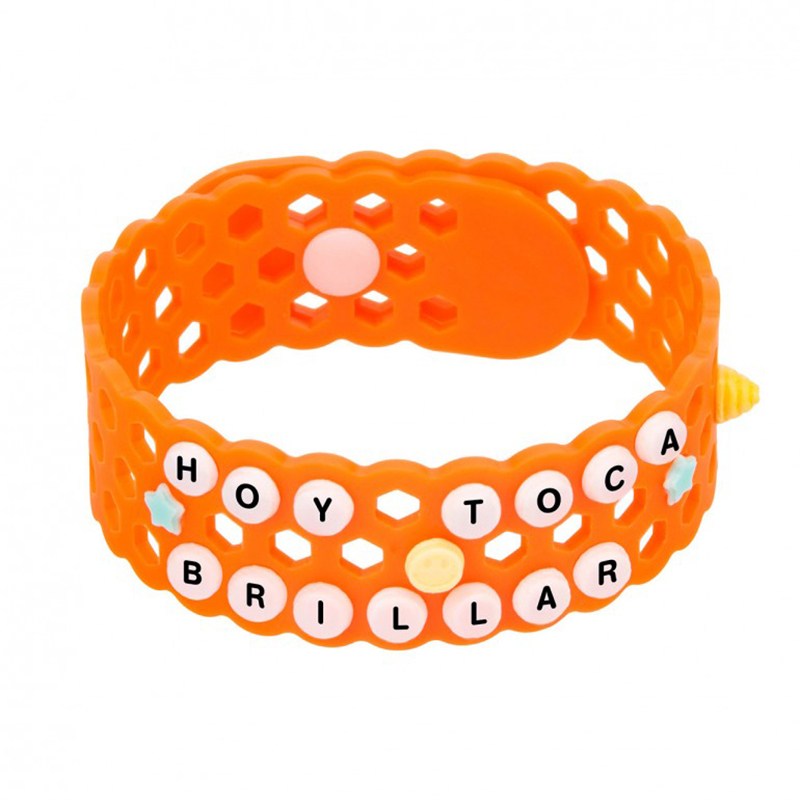 Jelly Bands 200 Charms Desprendíveis Aroma Laranja - Imagem 1