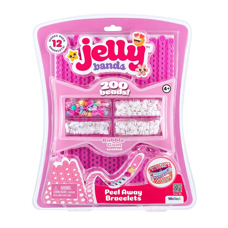 Jelly Bands 200 Charms Despegables Aroma Chicle