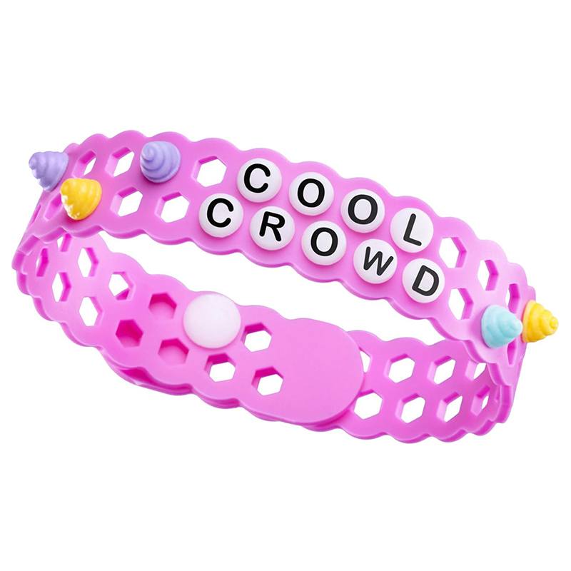 Jelly Bands 200 Charms Despegables Aroma Algodón de Azúcar - Imagen 1