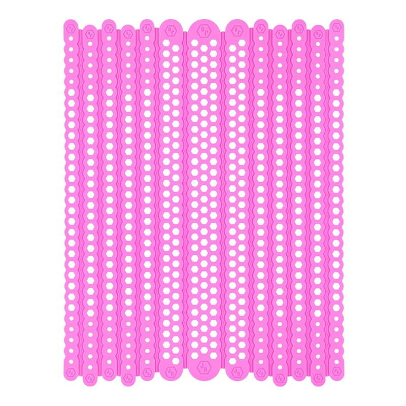 Jelly Bands 200 Charms Despegables Aroma Algodón de Azúcar - Imagen 2