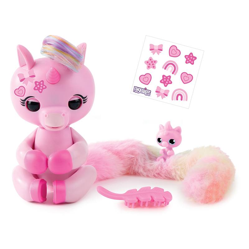 Fingerlings Colas Sorpresa - Unicorni Evie