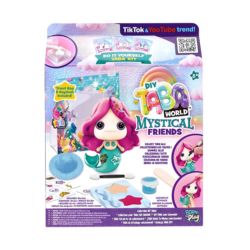 Taba World Set Crea tu Taba Squishy Sirena