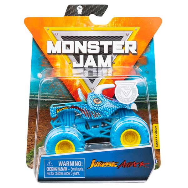 Monster Jam Jurassic Attack Básico Refresh 1:64 - Imagen 1