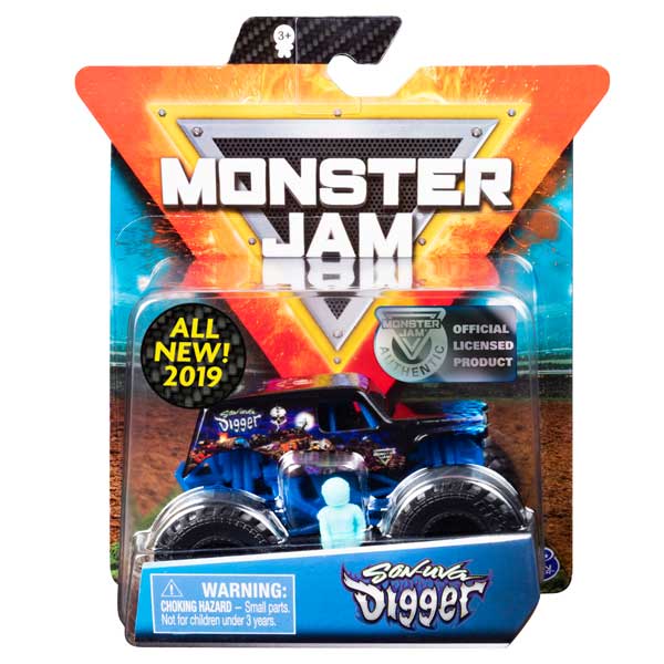 Monster Jam Básico Son-Uva Digger 1:64 - Imagen 1