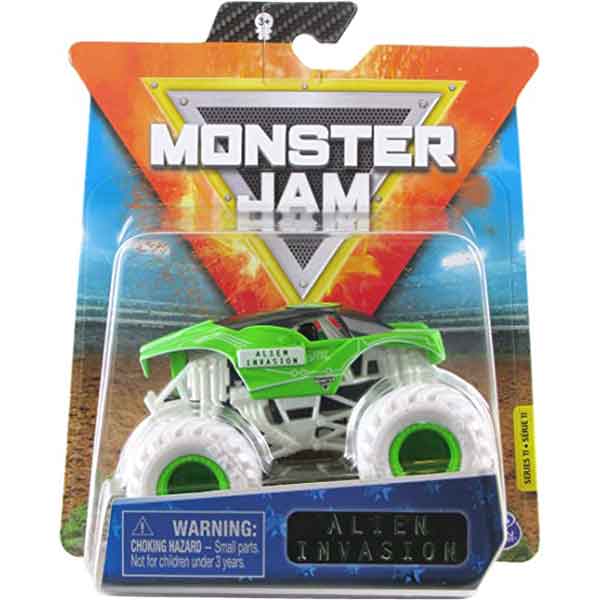 Monster Jam Basico Alien Invasion 1:64 - Imagem 1