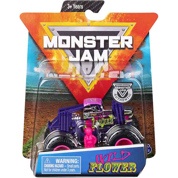 Monster Jam Basic Wild Power 1:64 - Imagem 1