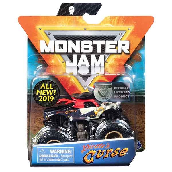 Monster Jam Basic Pirate's Cruiser 1:64 - Imagem 1