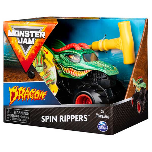 Monster Jam Dragon Spin Rippers 1:43 - Imagem 1