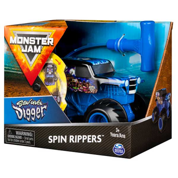 Monster Jam Son-Uva Digger Spin Rippers 1:43 - Imagen 1