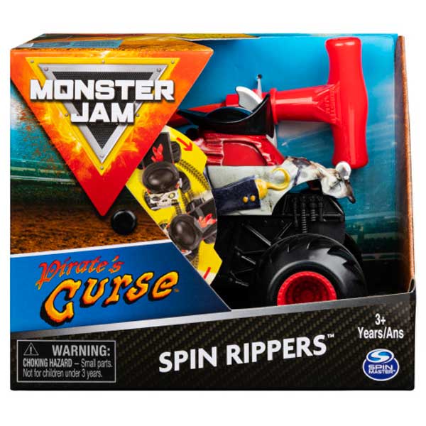 Monster Jam Pirate's Curse Spin Rippers 1:43 - Imatge 1