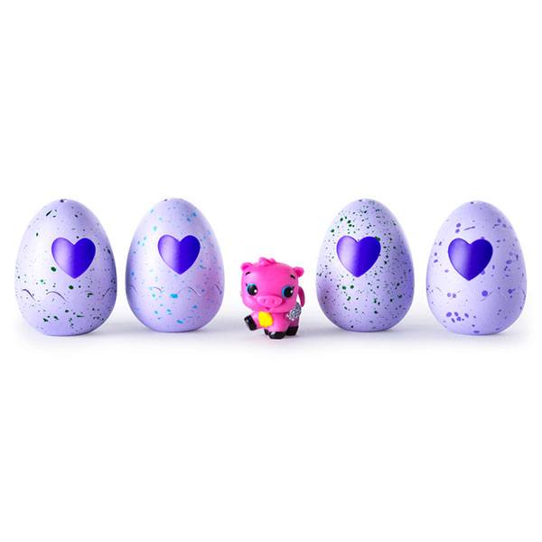 Pack 4 Huevos y Figura Hatchimals - Imagen 2