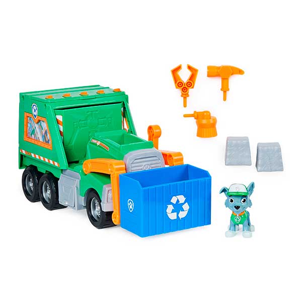 Patrulha Pata Caminhão de Reciclagem Rocky - Imagem 4