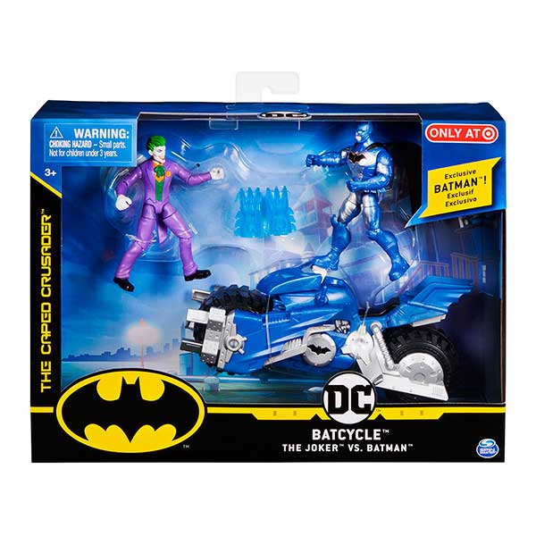 Batman Pack 2 Figuras com Batmoto 10 cm - Imagem 4