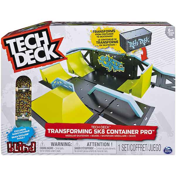 Contenedor Transformable Deluxe Tech Deck - Imagen 4