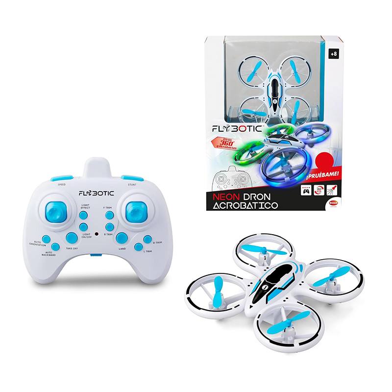 Neon Drone Acrobático
