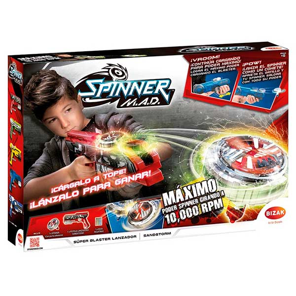 Spinner MAD Single Shot Blaste Spinning Tops - Imagem 1