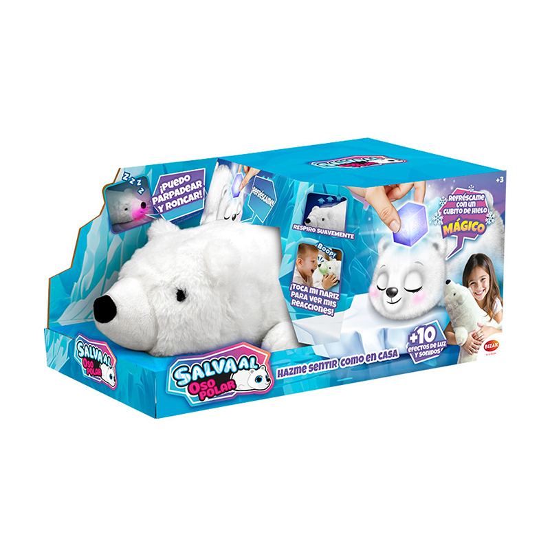 Salva o Urso Polar Peluche Interativo
