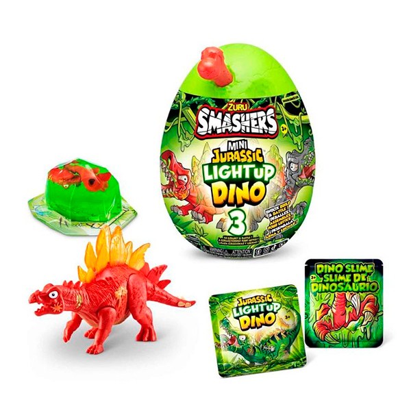 Smashers Dino Jurassic Huevo Sorpresa con Luz - Imagen 1