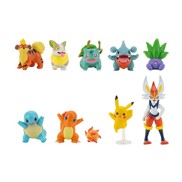 Brinquedos Pokémon. Kit Com 10 Peças.