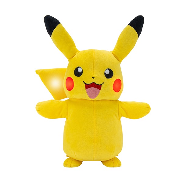Pokémon de Pelúcia Pikachu Eletrônico 28cm - Imagem 1