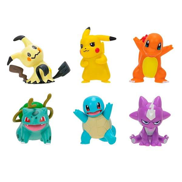 Comprar Pokemon multipack 6 figuras de combate de Bizak